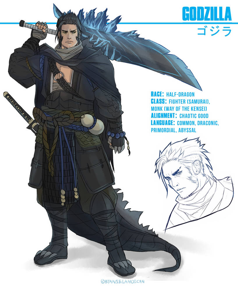 Humanized Godzilla Godzilla (Human) by LordSaber488 on DeviantArt