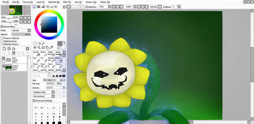 Flowey Coming to Life