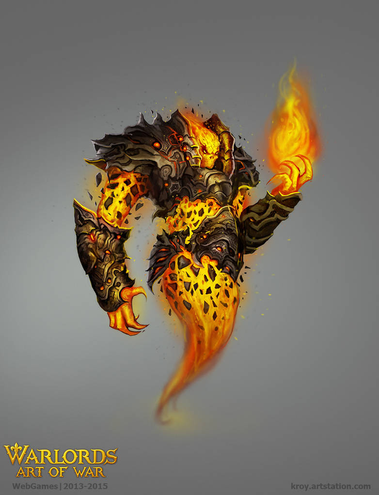 Fire Elemental Hero Fire Elemental by Kroy111 on DeviantArt