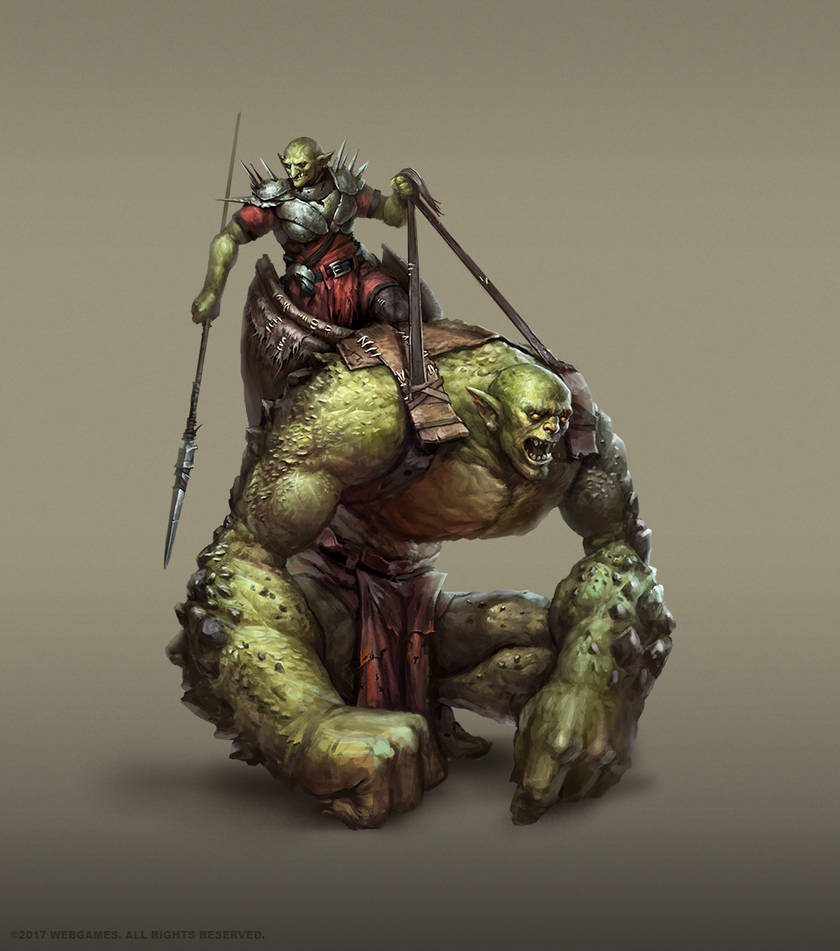 Troll rider by Kroy111 on DeviantArt