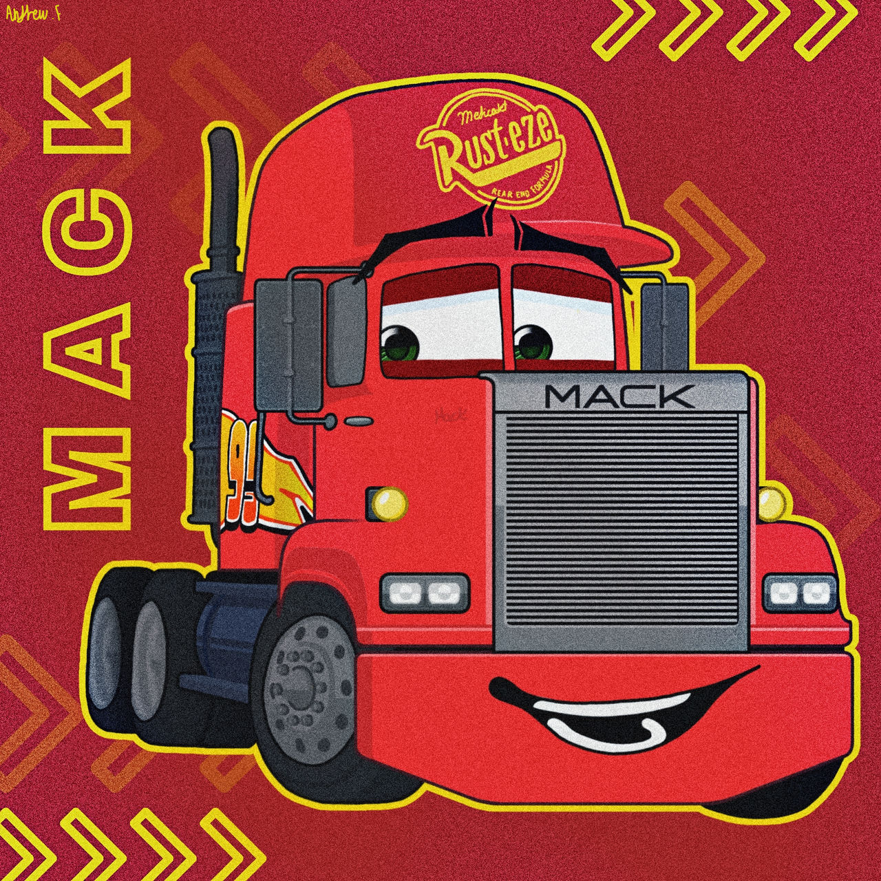 Mack Rd Draw How To Draw Mack From Cars