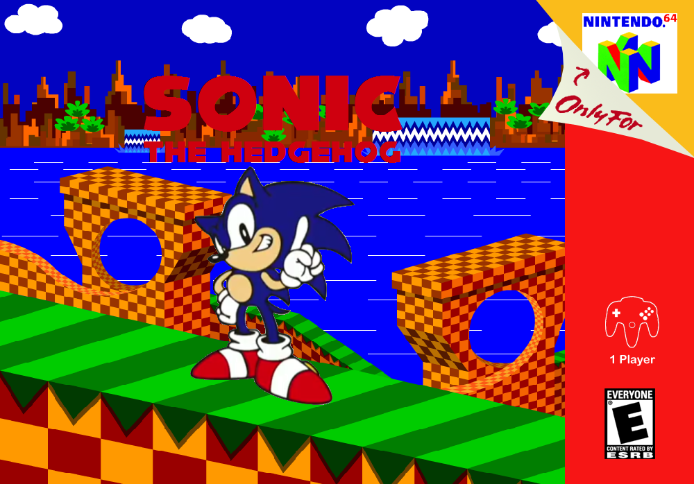 Sonic Nintendo 64 Box Art by SonicN64 on DeviantArt