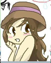 Oh look a hat in iscribble