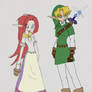 Malon and Link colored