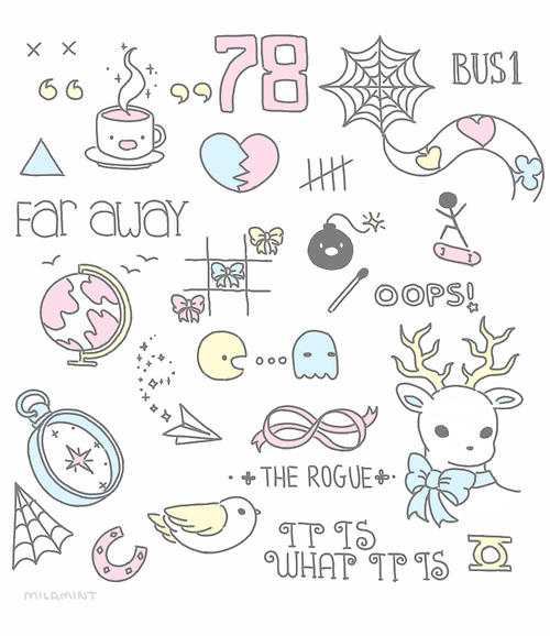 Louis' tattoos by milamint on DeviantArt