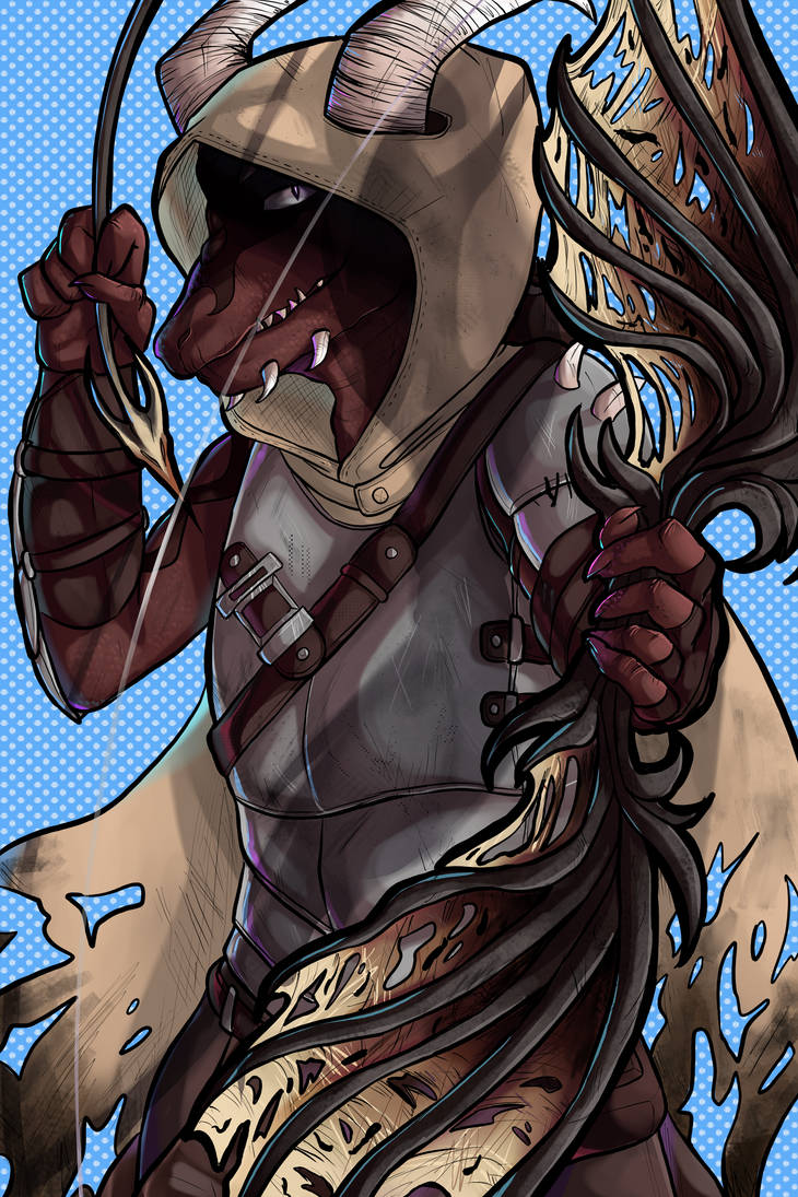 Lilded Lilded Tazkul - Art Trade by BlackieBird on DeviantArt