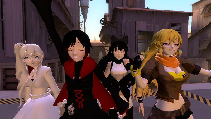 Team RWBY (Gmod) by DSerpentine on DeviantArt