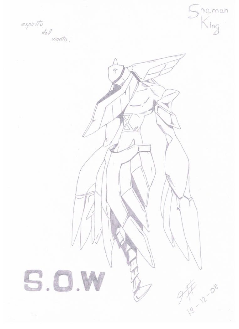 Wind Shaman shaman king: spirit of wind by kaiser-art on DeviantArt