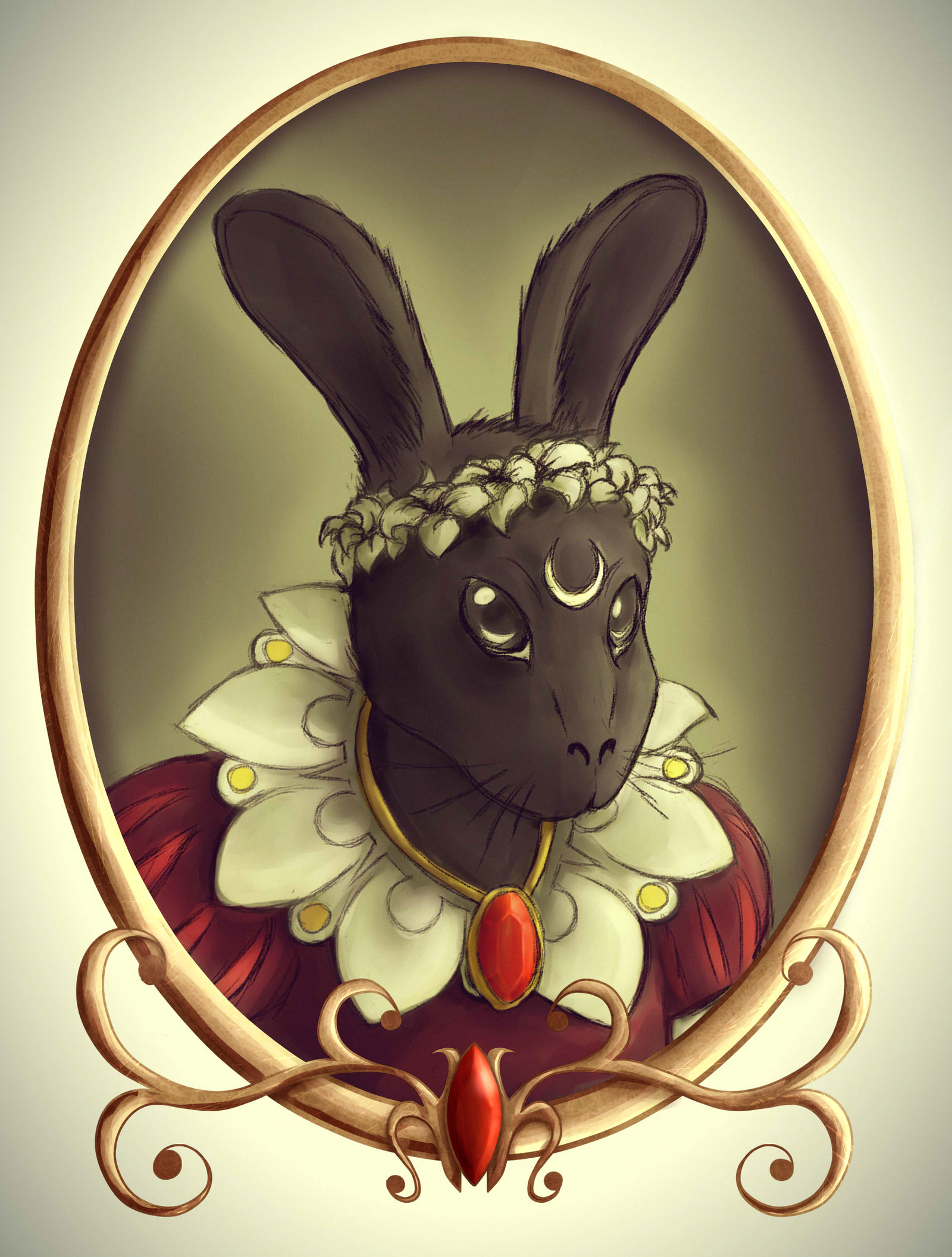 Commission: Royal Bunny