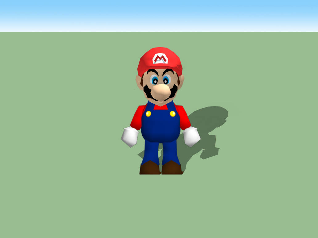 Mario Model/3D Warehouse by SuperNintendoTime on DeviantArt