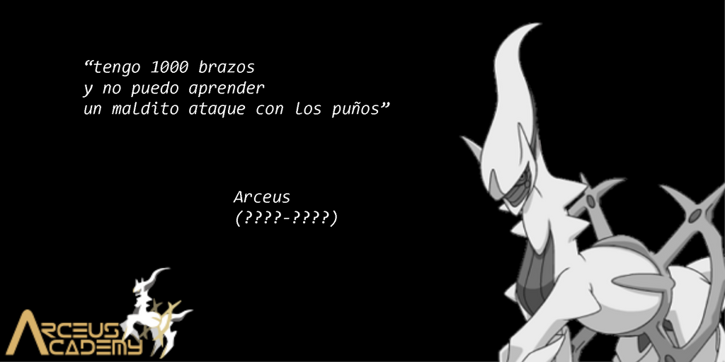 Aa  Meme  Frases Celebres - Arceus