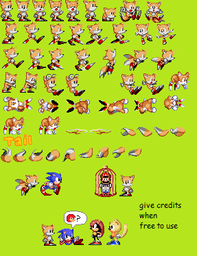 Super Tails 3 or Turbo Tails sprites sheet update by Phantom644 on  DeviantArt