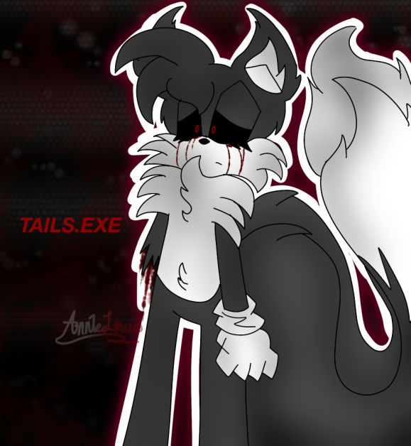 Tails exe fanart by LOXETHEFOX on DeviantArt
