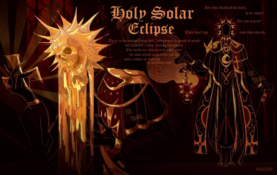 Evil Eclipse Solar eclipse by Weugaf on DeviantArt