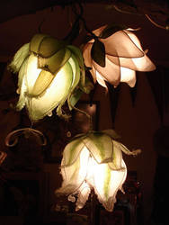 lotus flower lamp by AvantFae