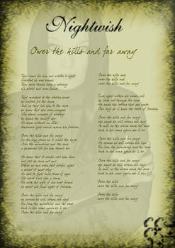 Ower the hills.....