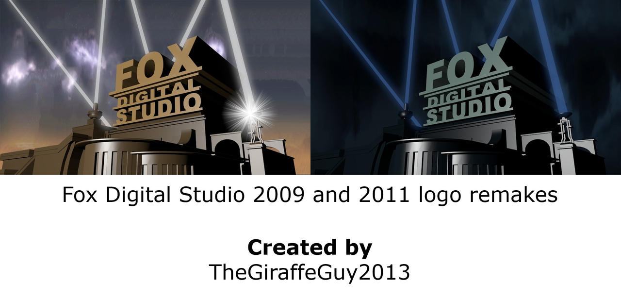 Fox Digital Studio 2009 and 2011 logo remakes by TheGiraffeGuy2013 on ...