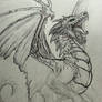 Undead Dragon Sketch