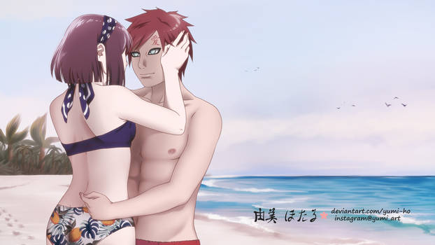 YCH Tender breeze: Hazune and Gaara