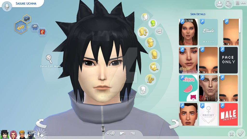 Como seria um filho do Naruto com o Sasuke no the sims 4 #thesims4 #th