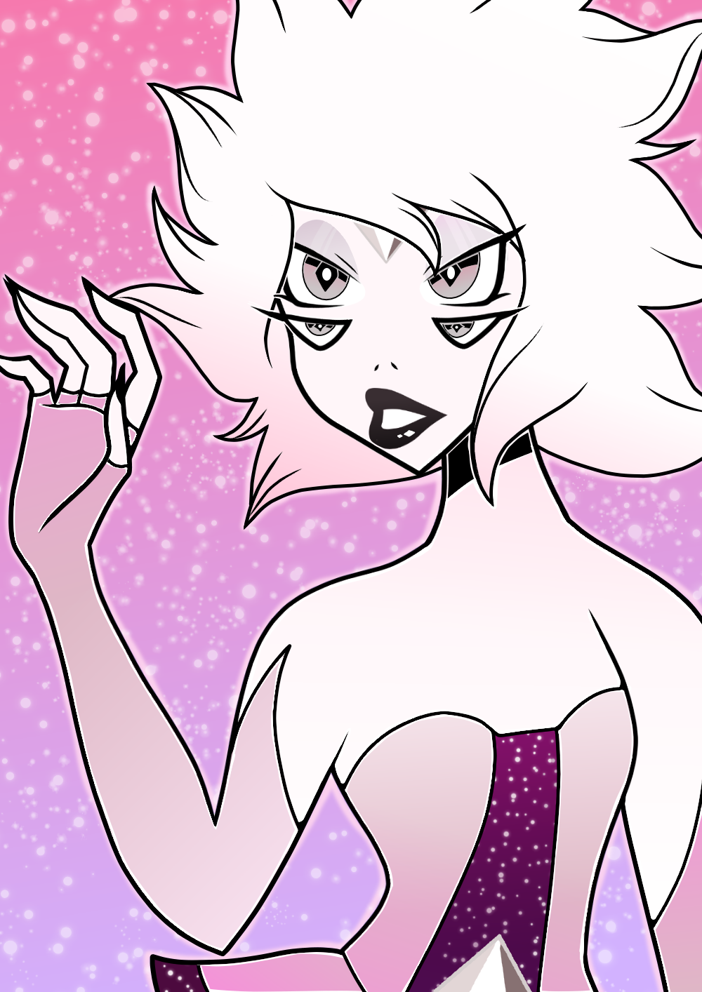 Pink diamond 2025 and white diamond