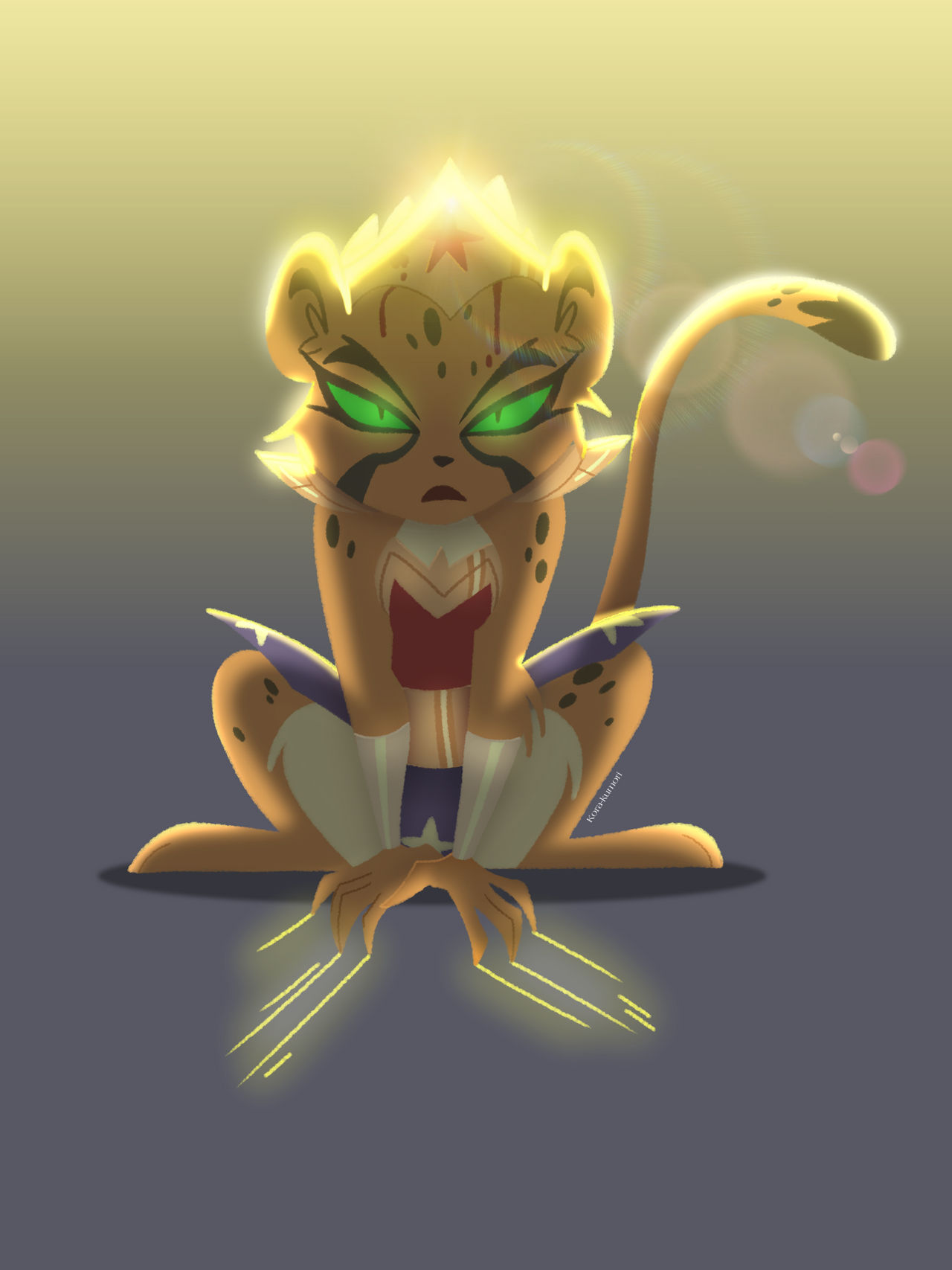 Cheetah, Barbara Minerva by k0raKumori on DeviantArt
