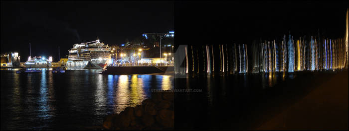 Funchal Bay at night