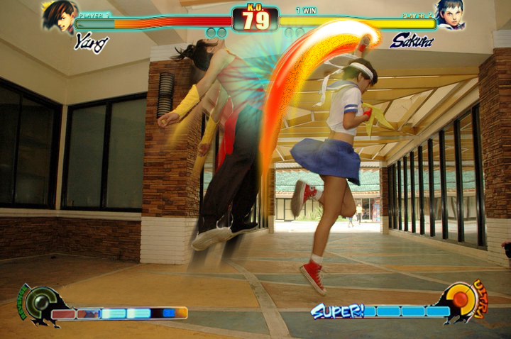 SF4: Flame punch Shoryuken