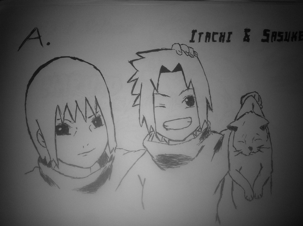 picture Kid Sasuke Drawing kid sasuke and itachi drawing by