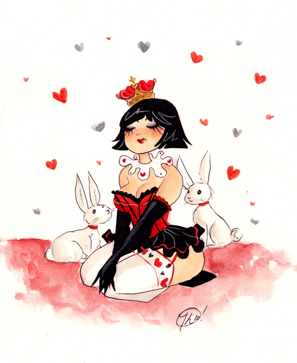 Queen of Hearts Commission