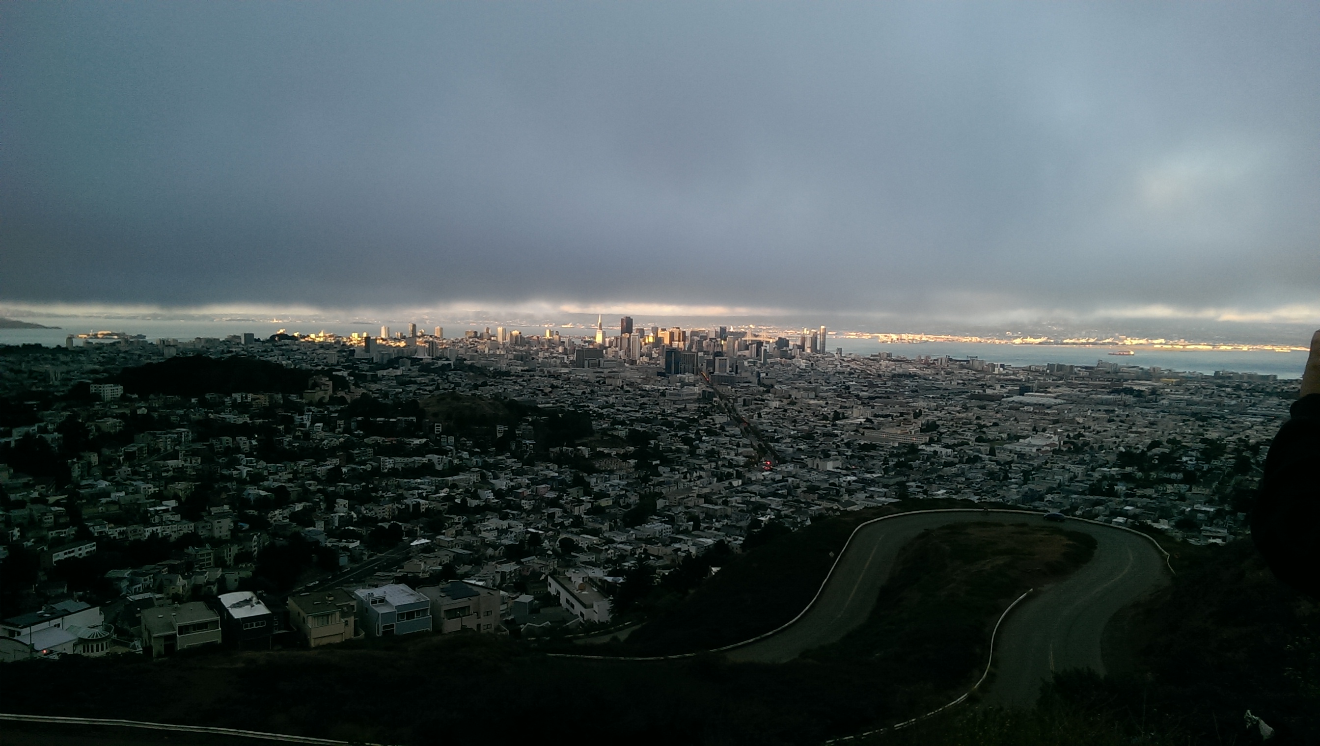 SFO from Twin Peaks