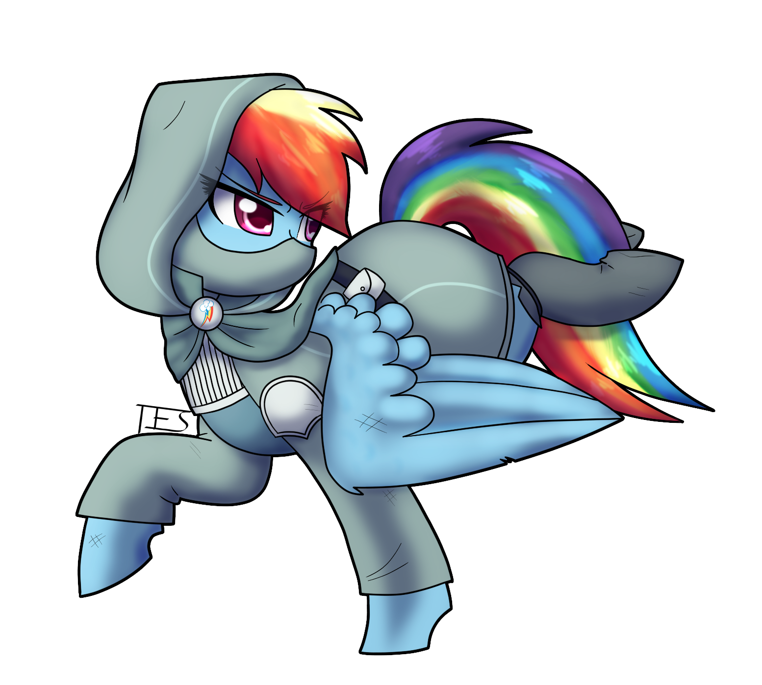 Rainbow Dash from 'Dungeons and Discords'