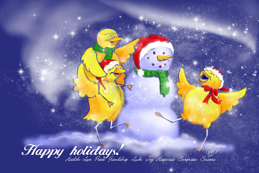 Happy duck-lidays