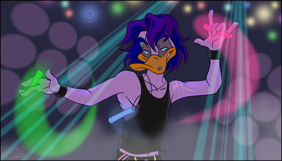 Crikey Duck: Raver