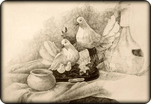 still life - birds