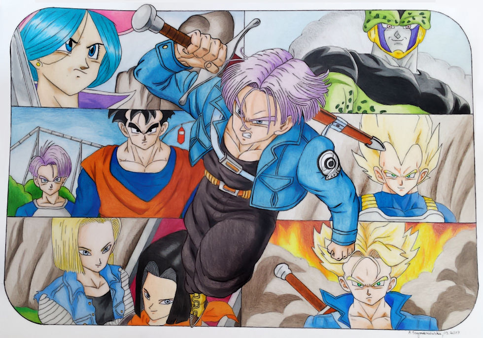 Future Trunks Collage By Elfaba1993 On Deviantart Future Trunks Collage By Elfaba1993 On Deviantart