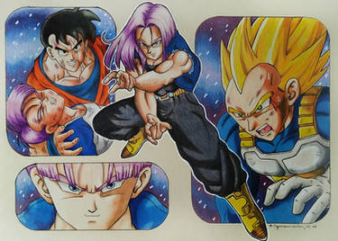 Future Trunks collage II