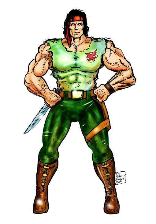 Gingerbread Man Rambo Rambo by RobertLionHeart on DeviantArt