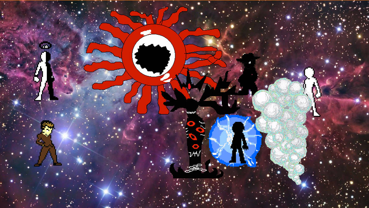 Omnipotent characters battle by ImHomieJayDev on DeviantArt