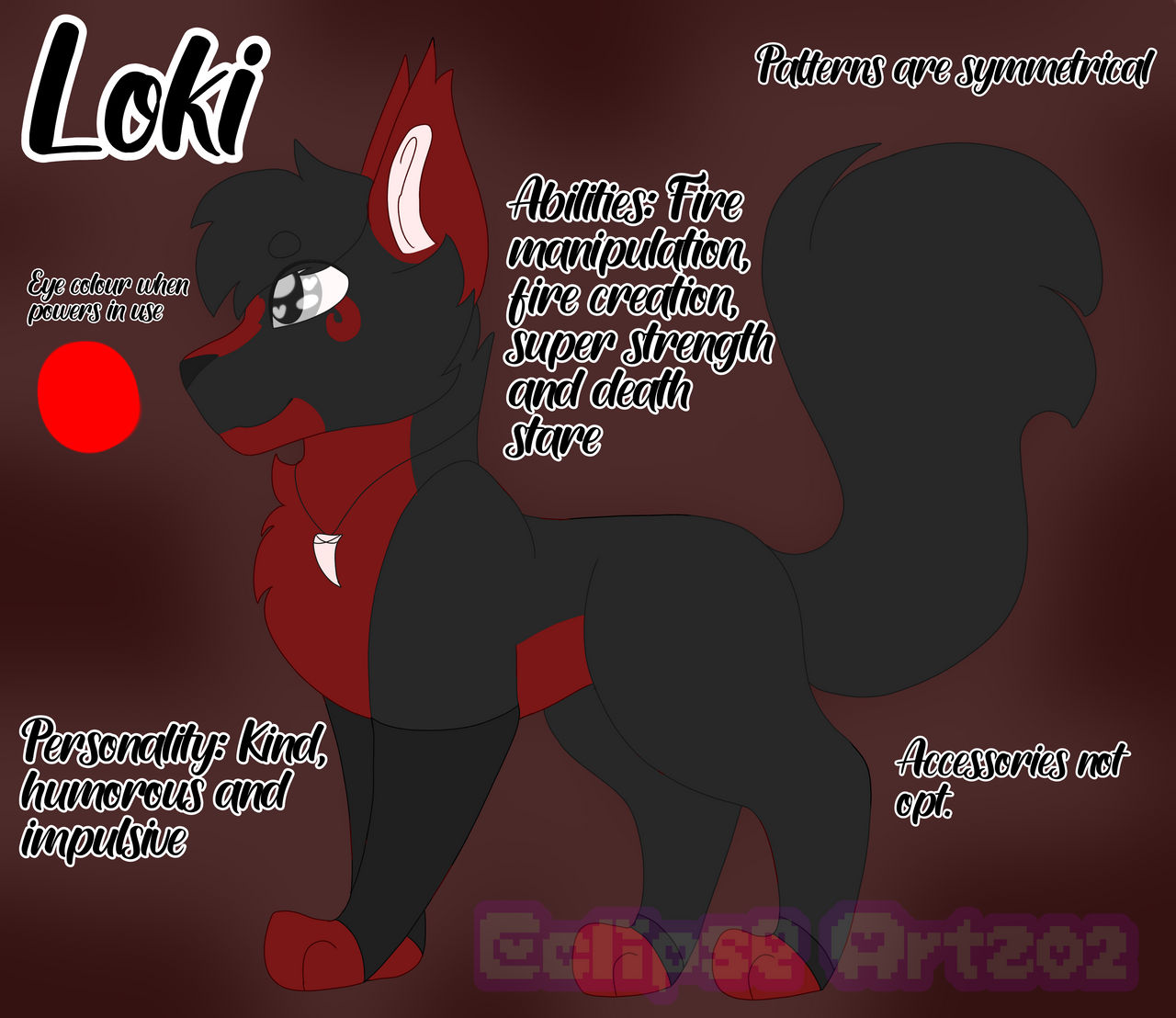 Loki || Reference Sheet by EclipseArtz02 on DeviantArt