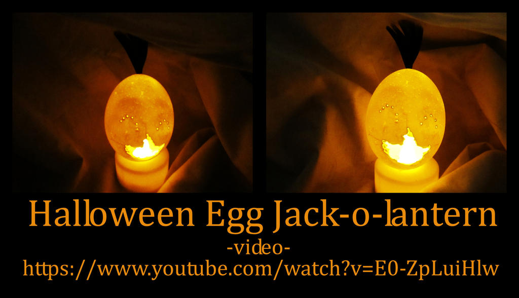 Halloween Egg Jack-o-lantern by systemcat Halloween Egg Jack-o-lantern by systemcat