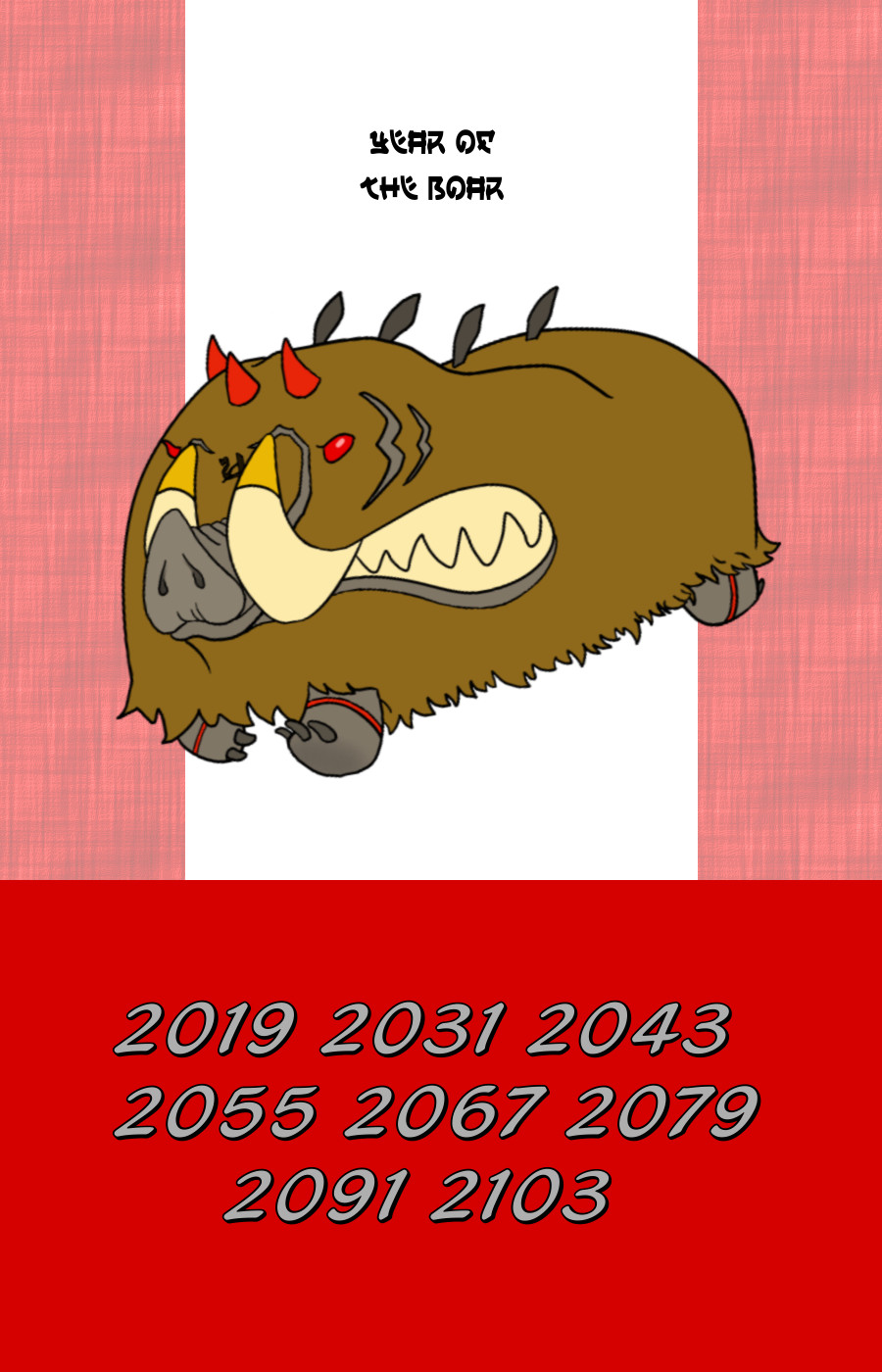 Year of the Boar