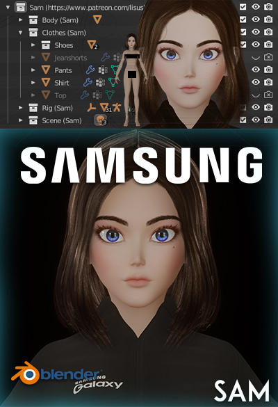 Samsung SAM - Finished Projects - Blender Artists Community