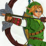 Link with bow