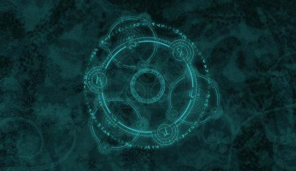 blue runes by demoncat415 on DeviantArt