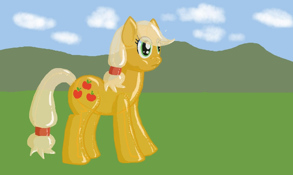 Applejack Inflatable by DarkPilcrow on DeviantArt