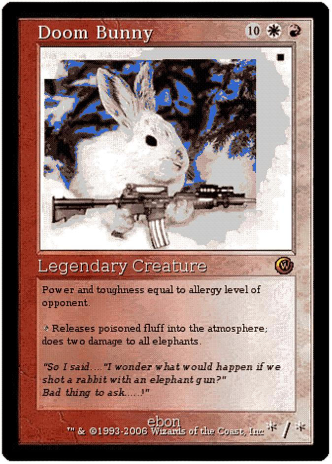 doom bunny by edibility on DeviantArt