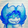 Lud in crayons