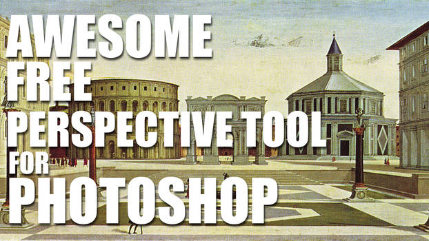 Awesome FREE Perspective Tool For Photoshop
