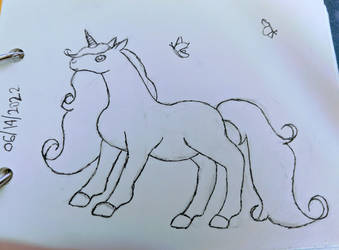 Unicorn doodle